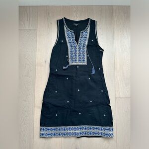 Madewell Embroidered Shift Dress